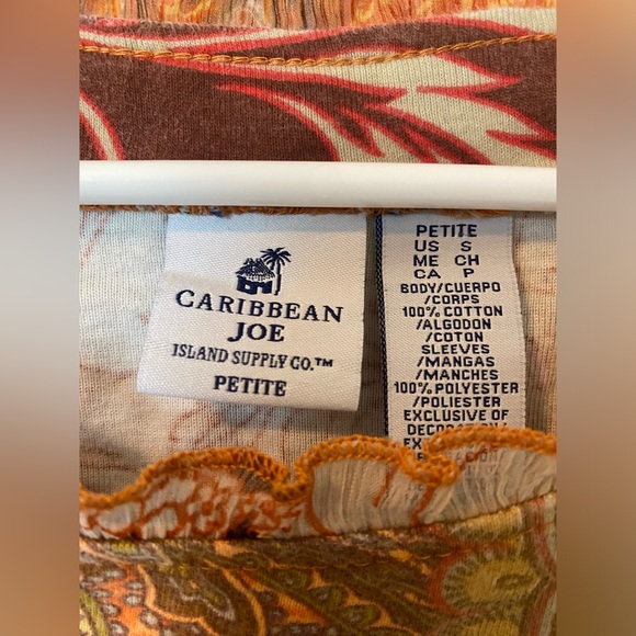 y2k Orange mesh sleeve top - Picture 4 of 5